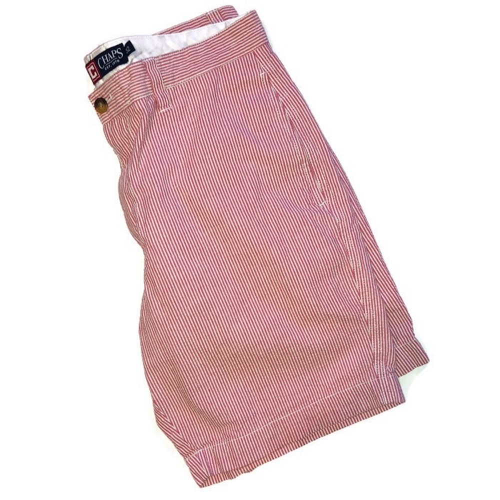 Chaps Striped Shorts - Picture 3 of 4